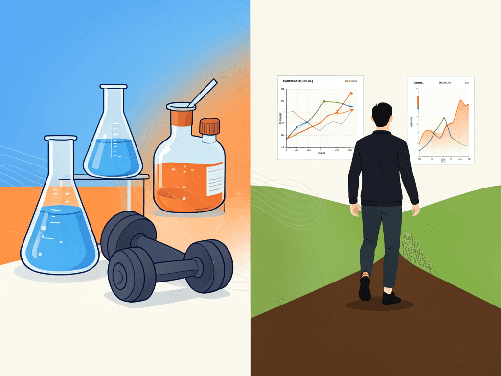 Lab Notes: Peptide Stack Myths, Testosterone Truths, and the Walking Hack That Might Actually Work