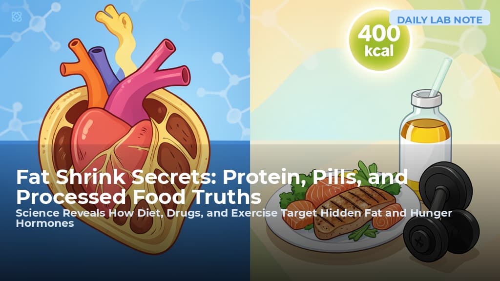 Fat Shrink Secrets: Protein, Pills, and Processed Food Truths