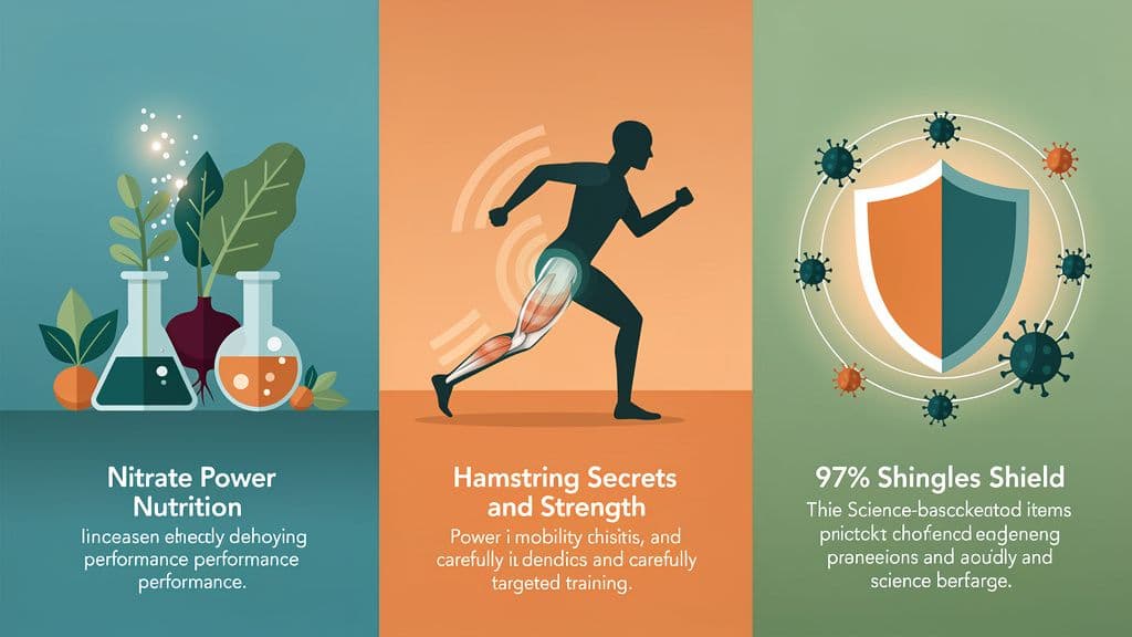 April 2026 Lab Notes: Nitrate Power, Hamstring Secrets & the 97% Shingles Shield