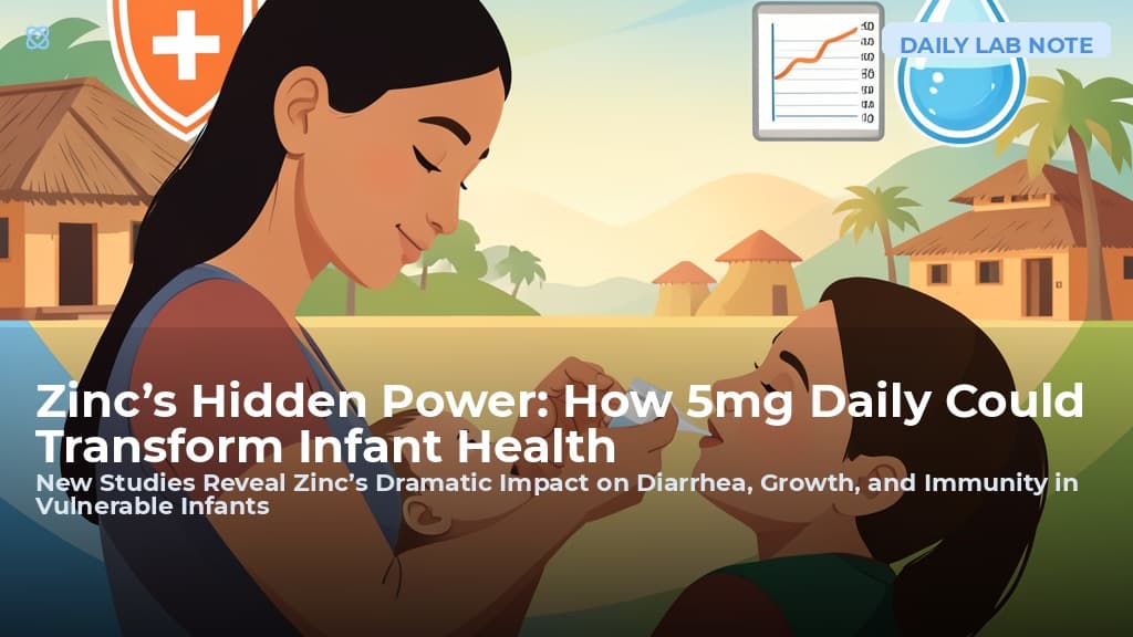 Zinc’s Hidden Power: How 5mg Daily Could Transform Infant Health