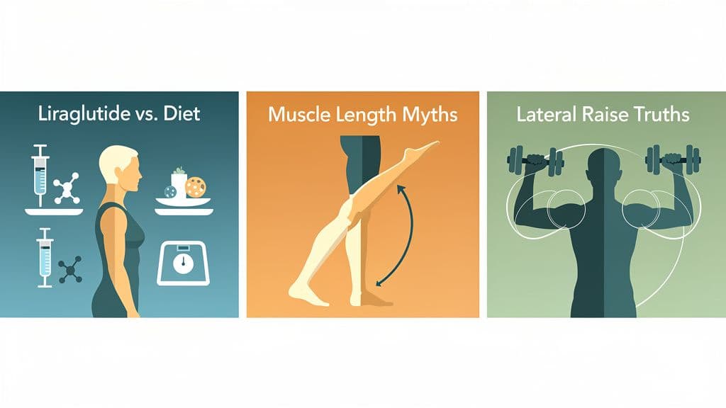 Liraglutide vs. Diet, Muscle Length Myths, and Lateral Raise Truths
