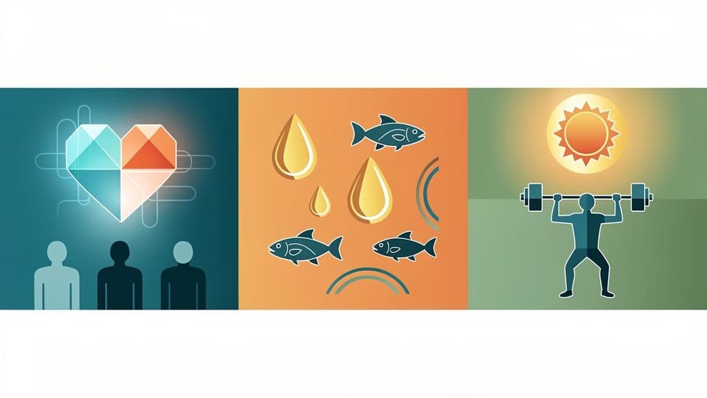 Omega-3s, Vitamin D, and Strength Training: What Really Works for Heart Health?