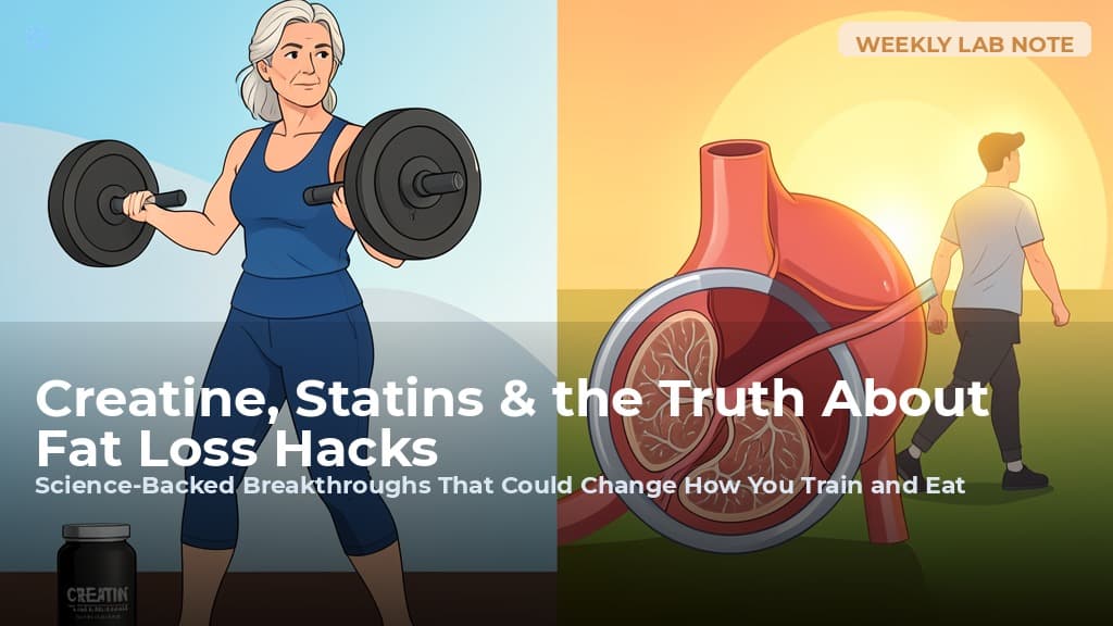 Creatine, Statins & the Truth About Fat Loss Hacks