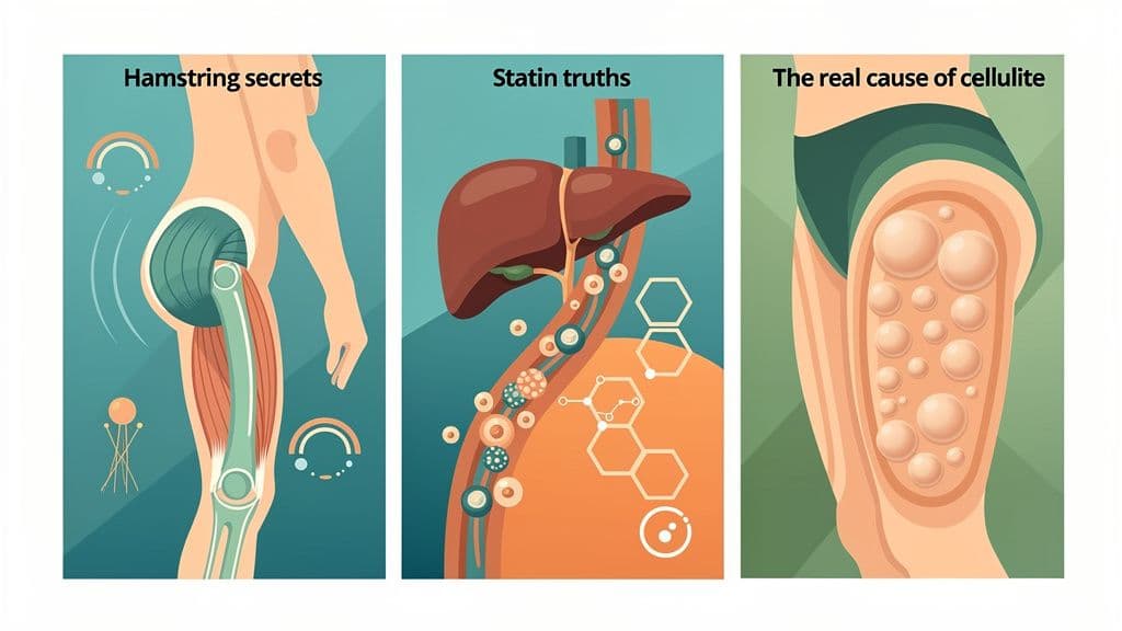 Hamstring Secrets, Statin Truths, and the Real Cause of Cellulite