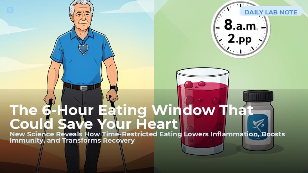 The 6-Hour Eating Window That Could Save Your Heart