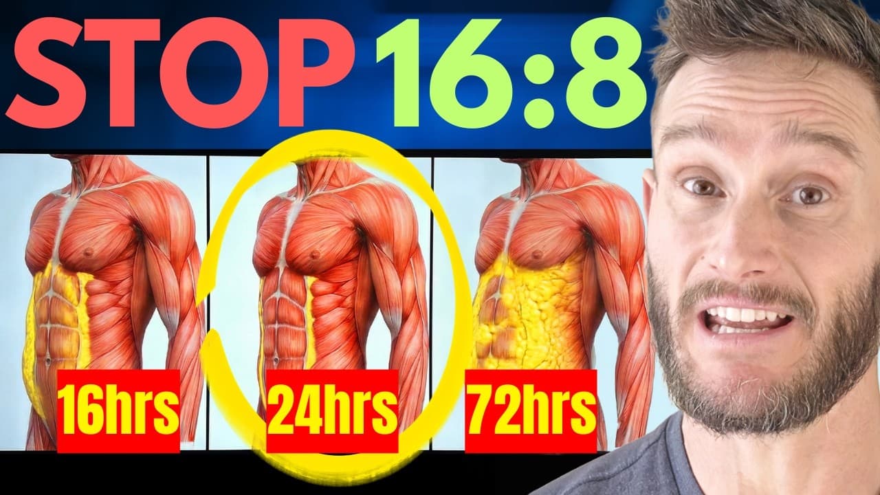 They Studied All Fasting Lengths, This Dropped the Most Fat (12hr, 16hr, 24hr, 36hr)
