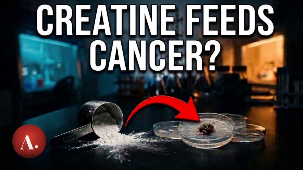 Creatine's dual role: fuels both cancer spread and immune defense, with no human harm shown yet.