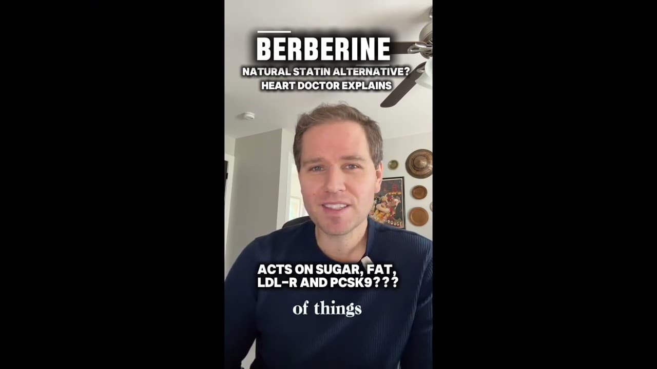 Berberine : A Natural Statin Alternative? Heart Doctor Explains