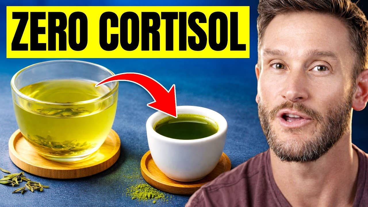 This Green Tea Trick Stops Cortisol and Visceral Fat (insanely fast)