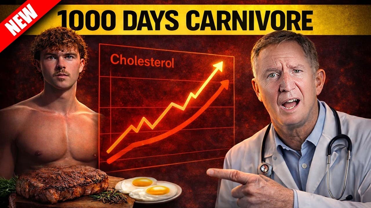 Doctor Reviewed A Carnivores Blood Tests After 1000 Days! Shocking Results!