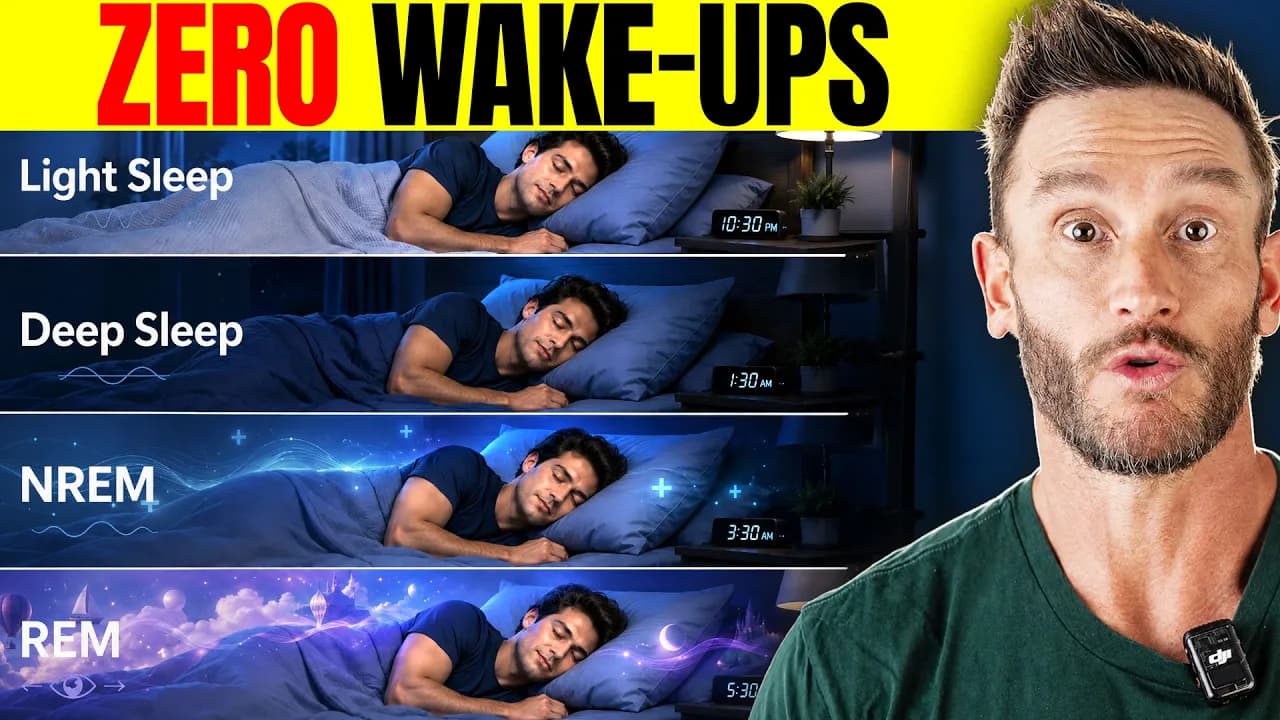 Sleep 8 Hours Straight Without a Single Supplement (works the first night)