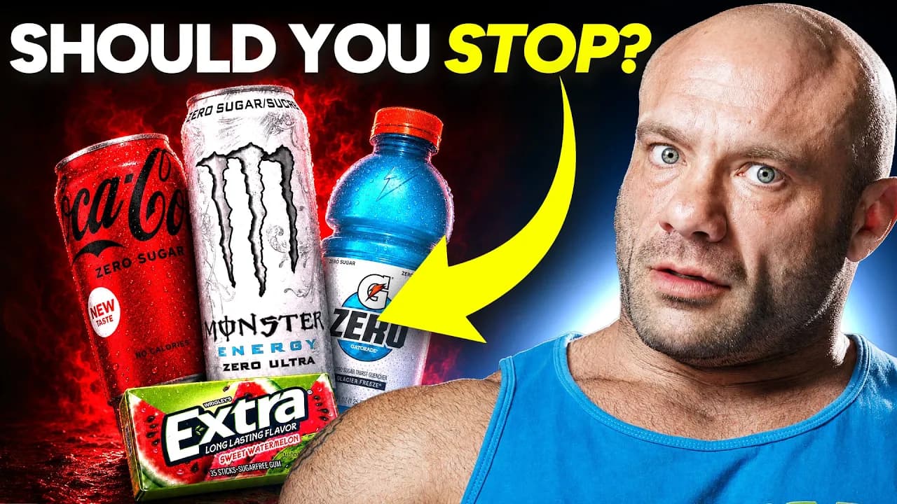 Artificial Sweeteners Cause Cognitive Decline? (NEW STUDY)