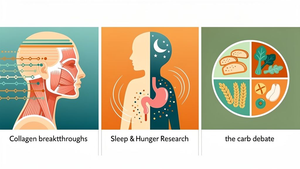 Collagen Breakthroughs, Sleep & Hunger, and the Carb Debate: Lab Notes May 18