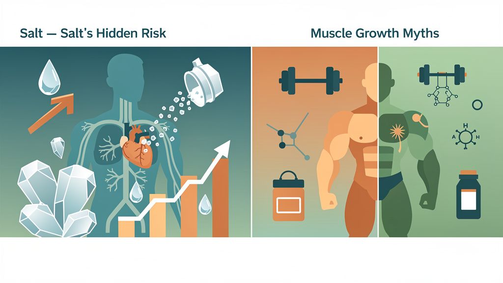 Salt's Hidden Risk & Muscle Growth Myths Unveiled